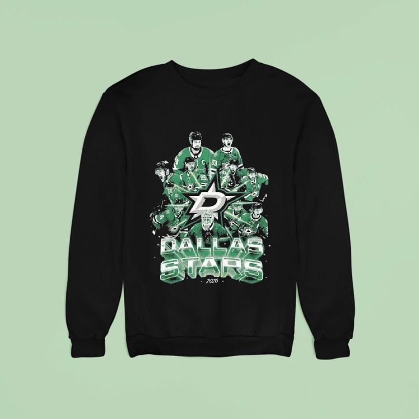 Dallas Stars Hockey Green Team Sweatshirt Dallas Stars Hockey Green Team Sweatshirt