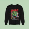 Dare Say No To Drugs Ninja Turtles Classic Retro Vintage Graphic Sweatshirt