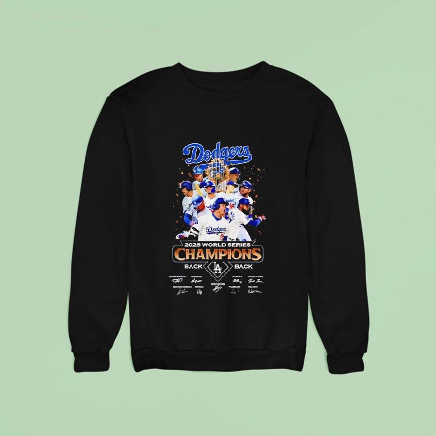 Dodgers World Series Champions Sweatshirt Dodgers World Series Champions Sweatshirt