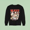 Drake Maye New England Patriots Signature Picture Sweatshirt