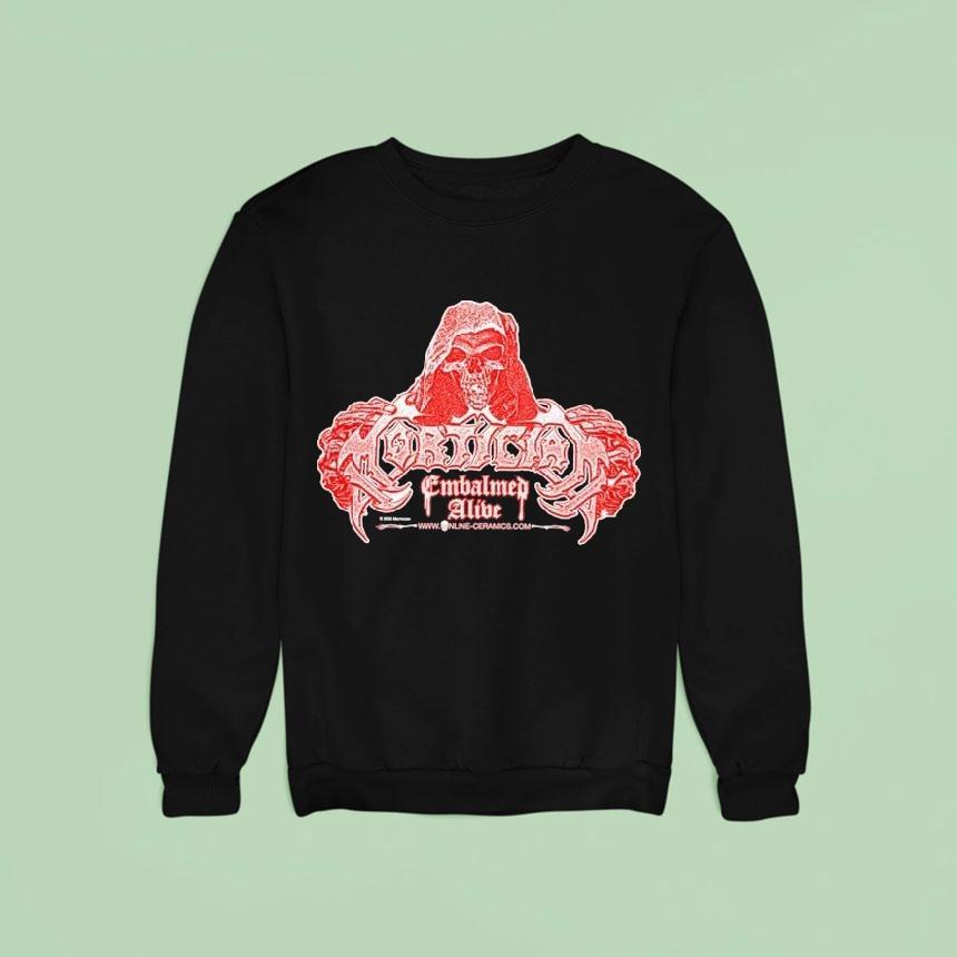 Embalmed Alive Grim Reaper Sweatshirt Embalmed Alive Grim Reaper Sweatshirt