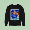 Enrique Hernandez El Kike Los Angeles Dodgers Card Sweatshirt