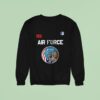 F Fighting Falcon Air Force Logo Sweatshirt