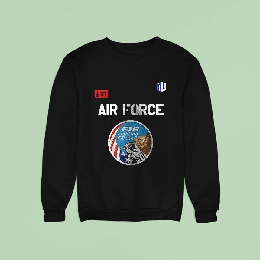 F Fighting Falcon Air Force Logo Sweatshirt F Fighting Falcon Air Force Logo Sweatshirt