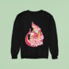 Flamingo Tick Tock It S Flamingo O Clock Sweatshirt