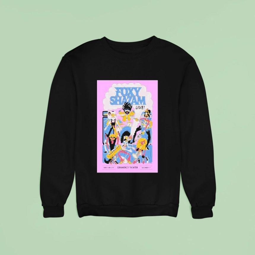 Foxy Shazam Gramercy Theatre New York Ny Dec Tour Sweatshirt Foxy Shazam Gramercy Theatre New York Ny Dec Tour Sweatshirt