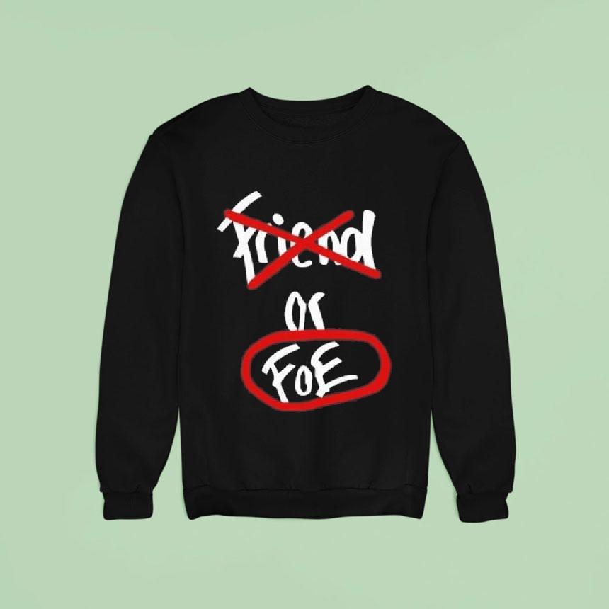 Frances Tiafoe Friend Or Foe Sweatshirt Frances Tiafoe Friend Or Foe Sweatshirt