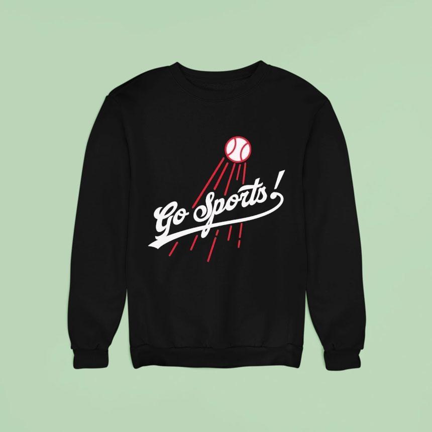 Go Sports Los Angeles Dodgers Logo Sweatshirt Go Sports Los Angeles Dodgers Logo Sweatshirt
