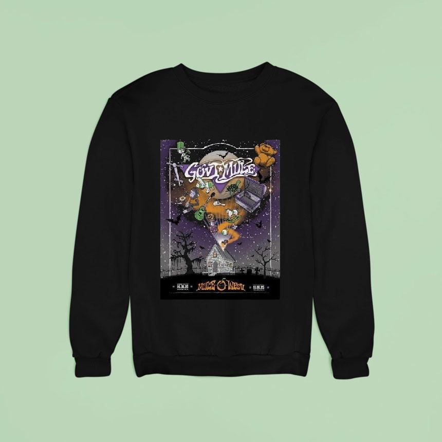 Gov T Mule October Warner Theatre Washington Dc Sweatshirt Gov T Mule October Warner Theatre Washington Dc Sweatshirt