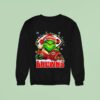 Grinch And Cleveland Browns Christmas Theme Helme Sweatshirt