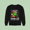 Grinch And Las Vegas Raiders Christmas Theme Helme Sweatshirt