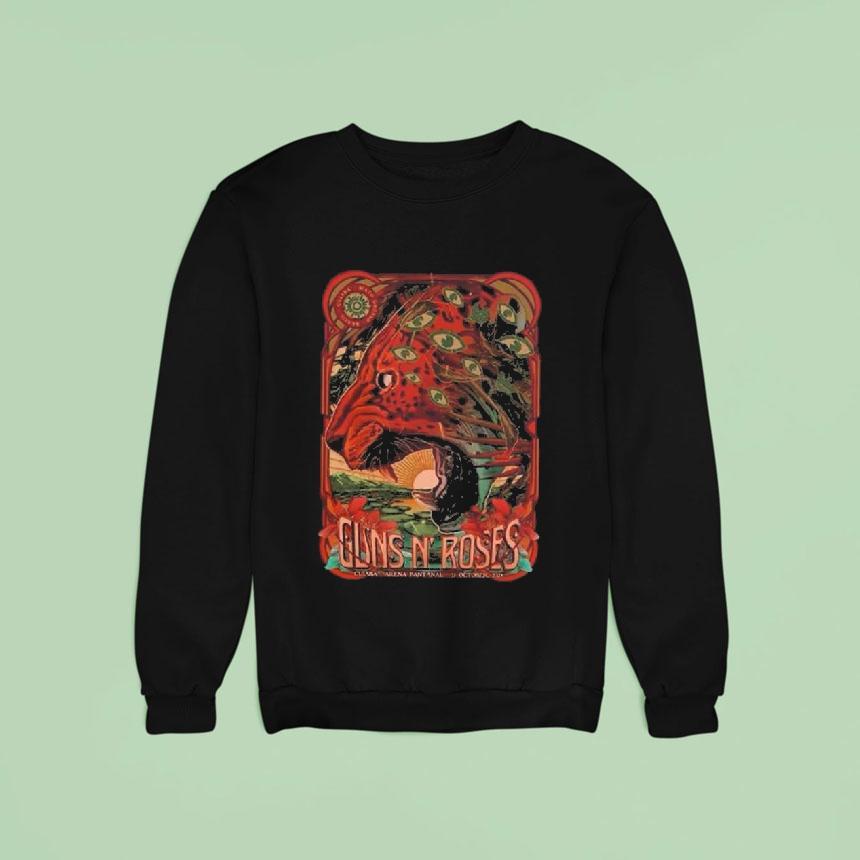 Guns N Roses Cuiaba Event At Arena Pantanal On October Sweatshirt Guns N Roses Cuiaba Event At Arena Pantanal On October Sweatshirt