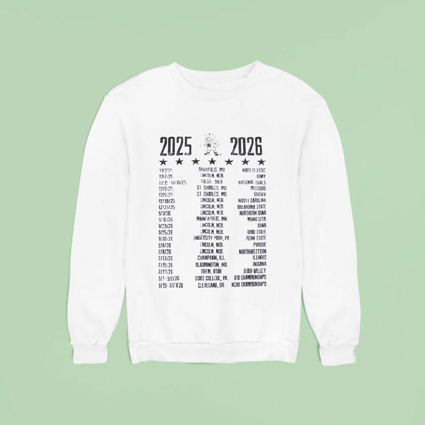 Herbie Husker Nebraska Cornhuskers Tour Sweatshirt Herbie Husker Nebraska Cornhuskers Tour Sweatshirt