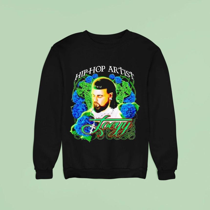 Hip Hop Artist Joeyy Rapper Graphic Sweatshirt Hip Hop Artist Joeyy Rapper Graphic Sweatshirt