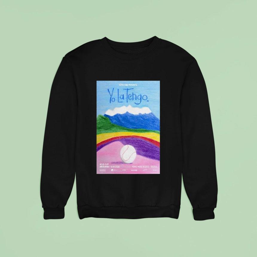 Hipnosis Presenta Yo La Tengo Mexico City Sweatshirt Hipnosis Presenta Yo La Tengo Mexico City Sweatshirt