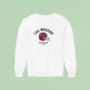Houston Texans X The Weeknd Nrg Stadium Helmet Portrai Sweatshirt
