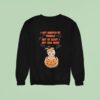 I Got Ghosted By Vanilla Halloween Baby Pumpkin Sweatshirt