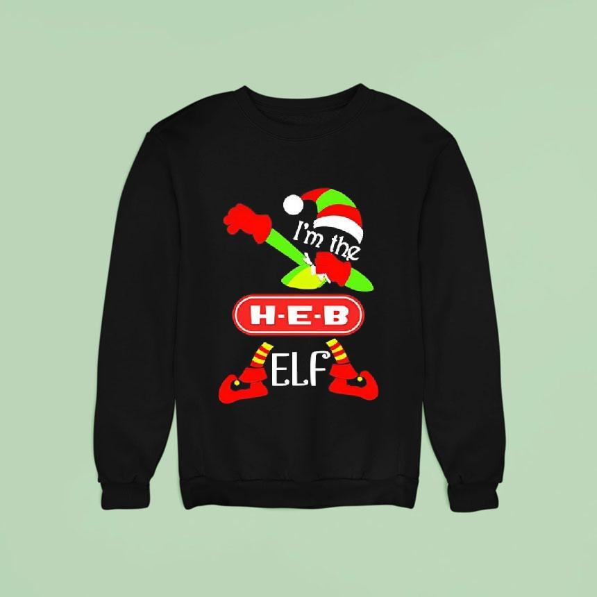I M The H E B Elf Christmas Sweatshirt I M The H E B Elf Christmas Sweatshirt
