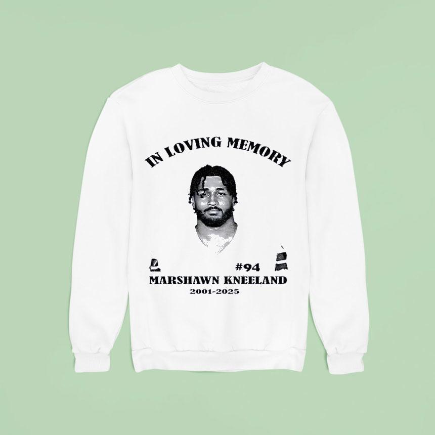 In Loving Memory Marshawn Kneeland Cowboys Football Sweatshirt In Loving Memory Marshawn Kneeland Cowboys Football Sweatshirt