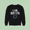 Indianapolis Colts I Am Antifa Against Fascism Sweatshirt