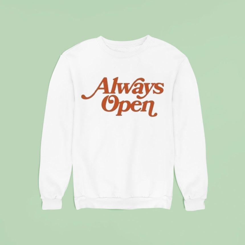 Ja Marr Chase Wearing Always Open Sweatshirt Ja Marr Chase Wearing Always Open Sweatshirt