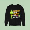 Jacksonville Jaguars Makes Me Happy You Not So Much Grinch Football Christmas Sweatshirt