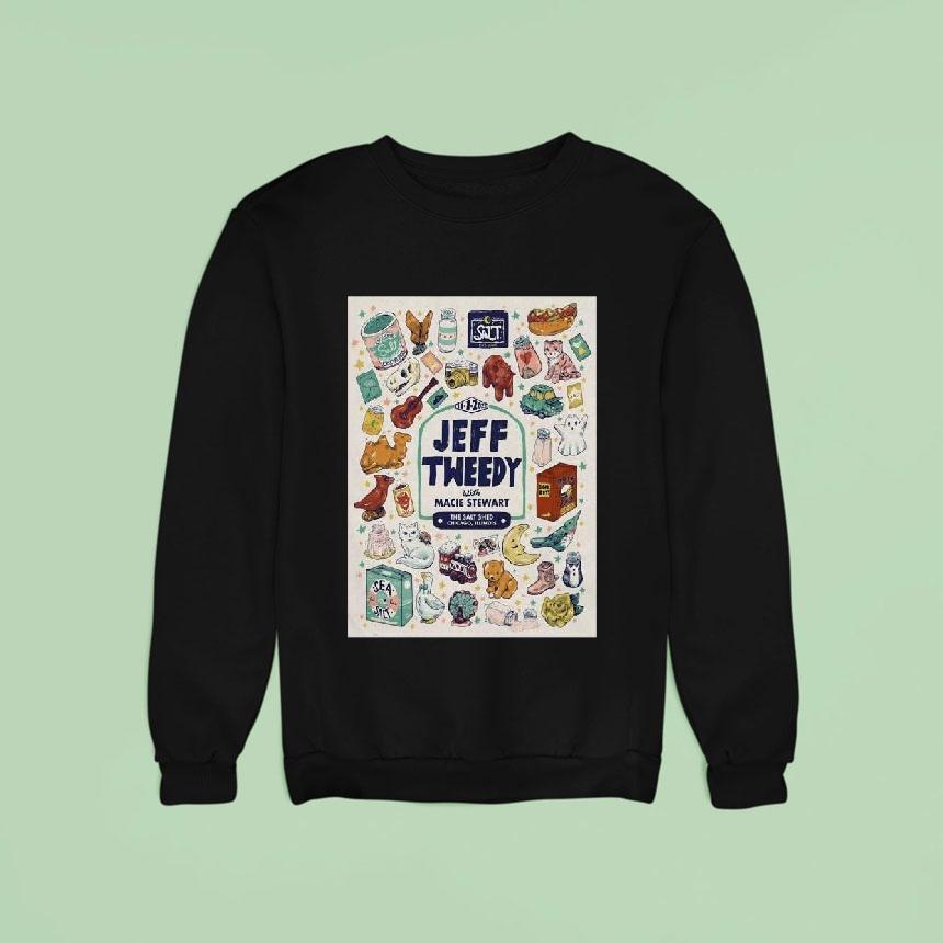 Jeff Tweedy The Salt Shed In Chicago Il November Sweatshirt Jeff Tweedy The Salt Shed In Chicago Il November Sweatshirt