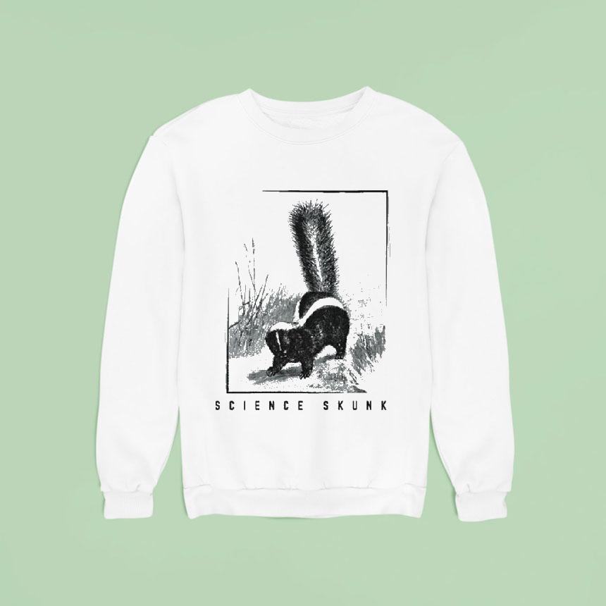 Jen Hamilton Science Skunk Sweatshirt Jen Hamilton Science Skunk Sweatshirt