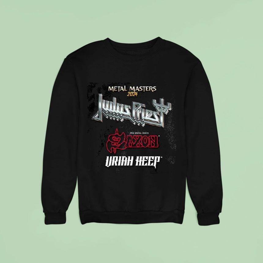 Judas Priest Announce Metal Masters European Tour Sweatshirt Judas Priest Announce Metal Masters European Tour Sweatshirt