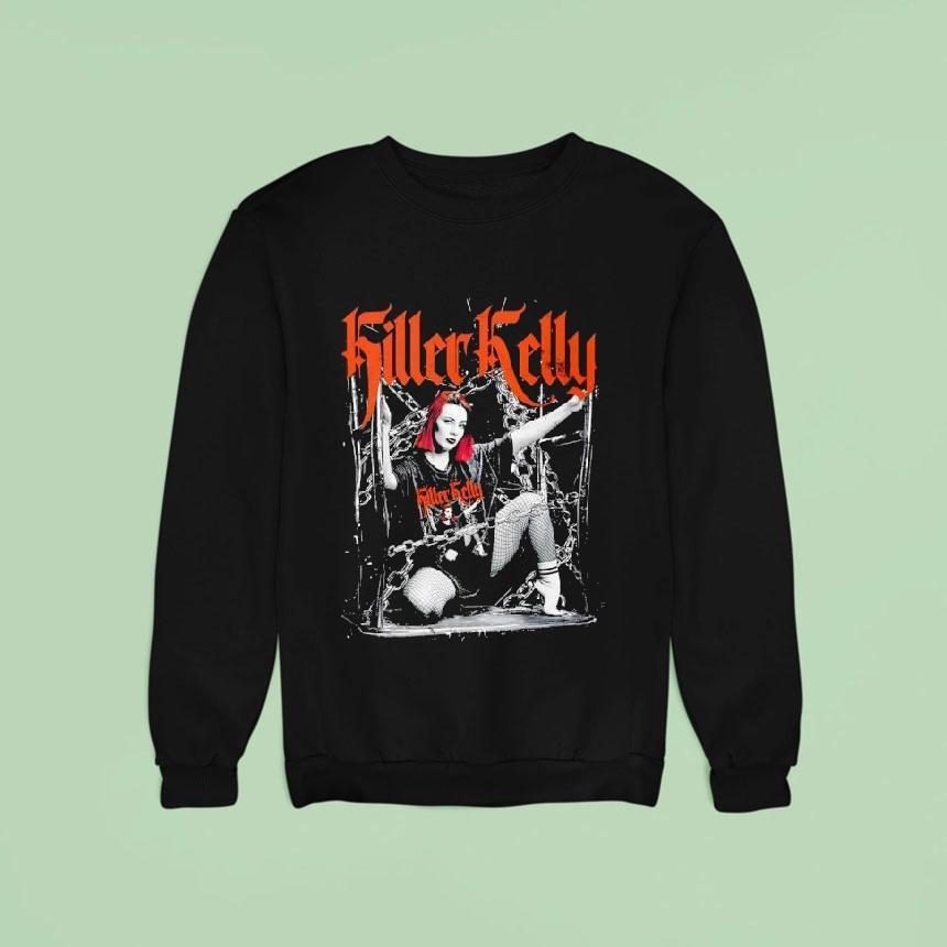 Killer Kelly Chained Tna Sweatshirt Killer Kelly Chained Tna Sweatshirt