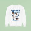 La Dodgers Yoshinobu Yamamoto Superstar Cartoon Sweatshirt