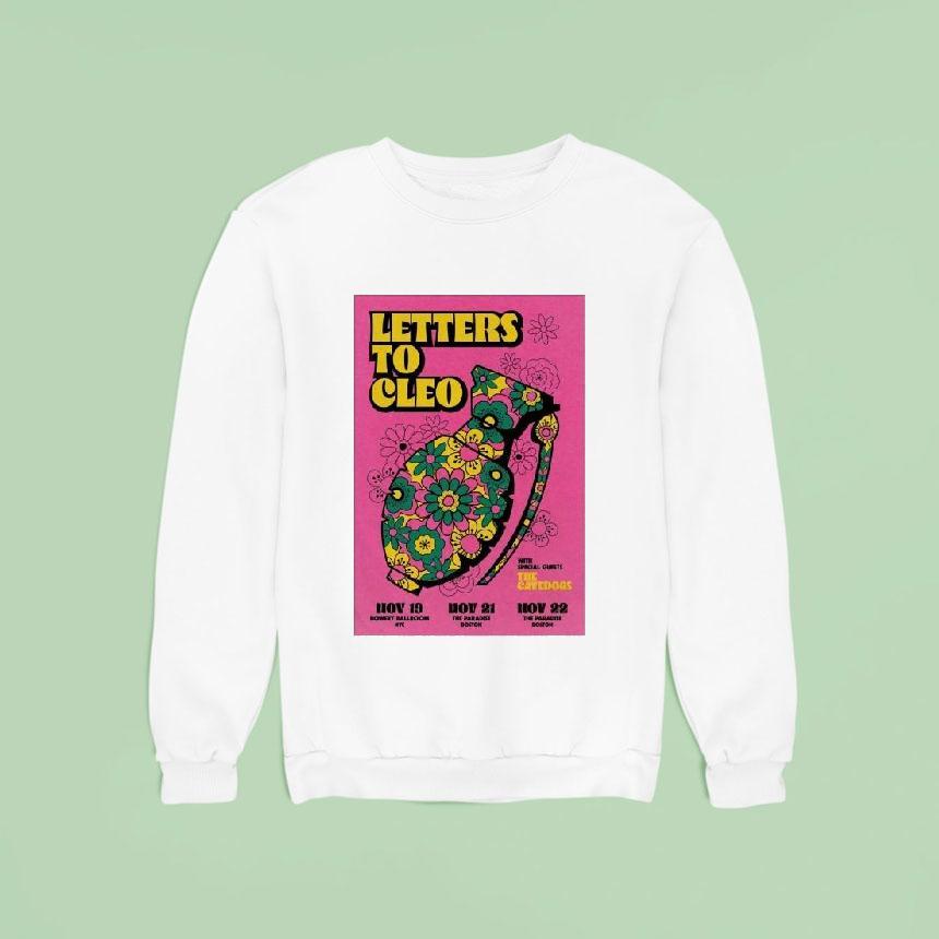 Letters To Cleo Nov New York And Nov In Boston Ma Sweatshirt Letters To Cleo Nov New York And Nov In Boston Ma Sweatshirt