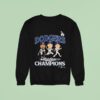 Los Angeles Dodgers World Series Champions Appeal Play Caricature Sweatshirt