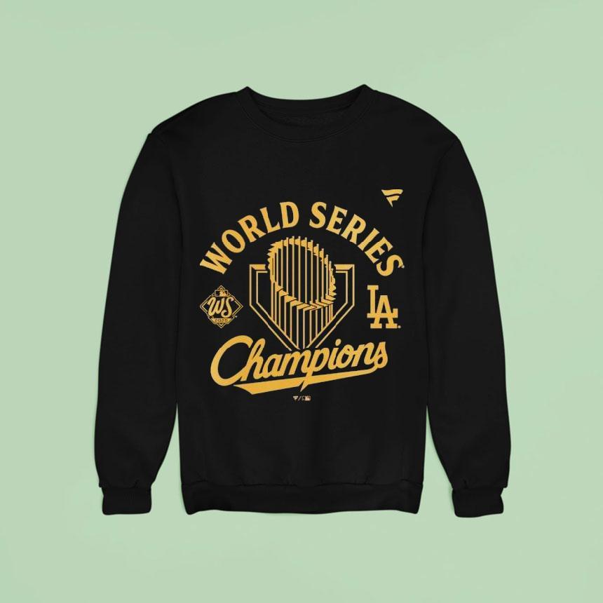 Los Angeles Dodgers World Series Champions Locker Room Sweatshirt Los Angeles Dodgers World Series Champions Locker Room Sweatshirt