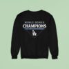 Los Angeles Dodgers World Series Champions Shut Ou Sweatshirt