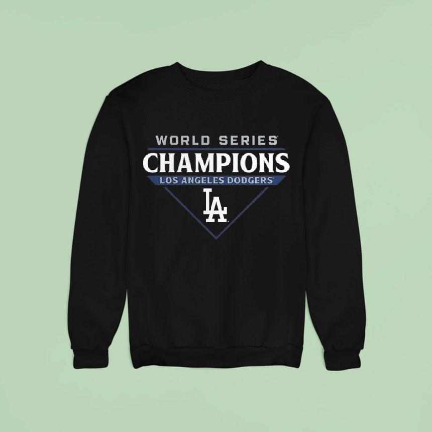 Los Angeles Dodgers World Series Champions Shut Ou Sweatshirt Los Angeles Dodgers World Series Champions Shut Ou Sweatshirt