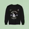 Los Angeles Dodgers Nike Black Ws Champions Sweatshirt