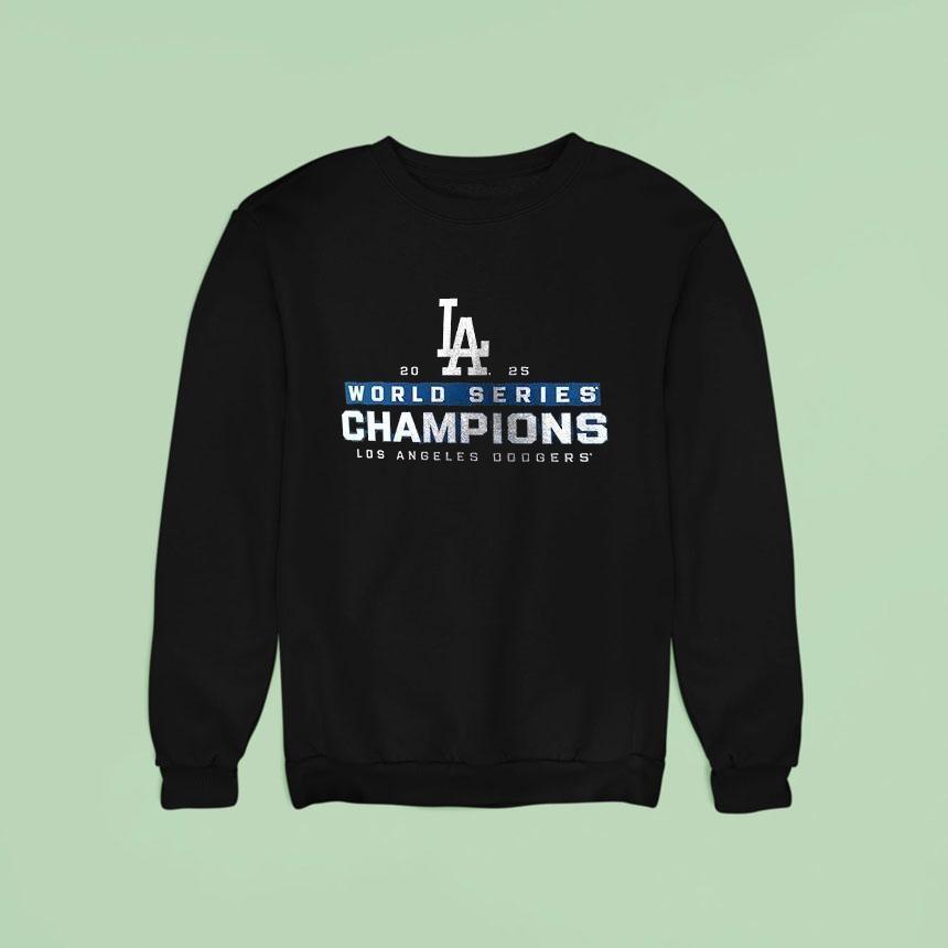 Los Angeles Dodgers Sl World Series Champions Signatures Sided Sweatshirt Los Angeles Dodgers Sl World Series Champions Signatures Sided Sweatshirt