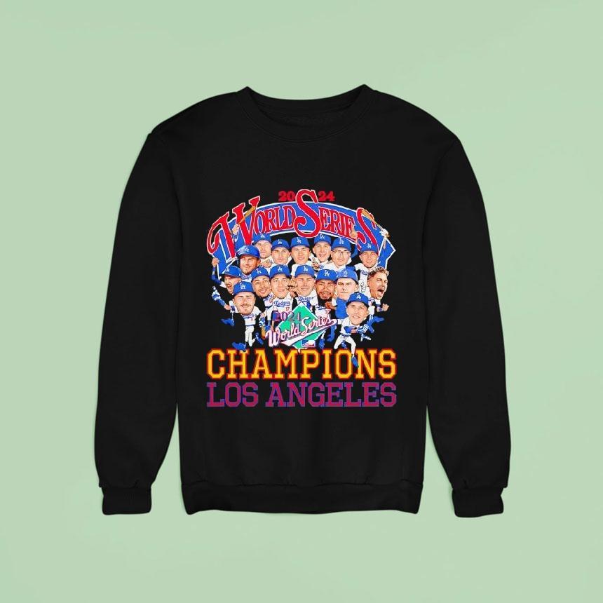 Los Angeles Dodgers Team World Series Champs Sweatshirt Los Angeles Dodgers Team World Series Champs Sweatshirt