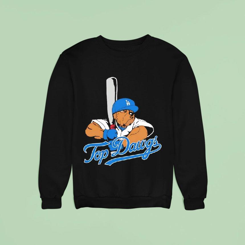 Los Angeles Dodgers Top Dawgs World Series Sweatshirt Los Angeles Dodgers Top Dawgs World Series Sweatshirt