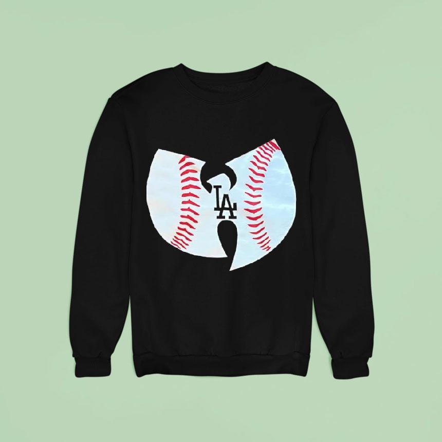 Los Angeles Dodgers Wu Tang Clan Collab Sweatshirt Los Angeles Dodgers Wu Tang Clan Collab Sweatshirt
