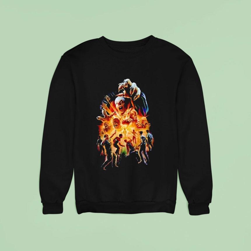Losers Club X Pennywise Zombie Mummy Sweatshirt Losers Club X Pennywise Zombie Mummy Sweatshirt