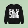Love For Marshawn Kneeland Dallas Cowboys Football Sweatshirt