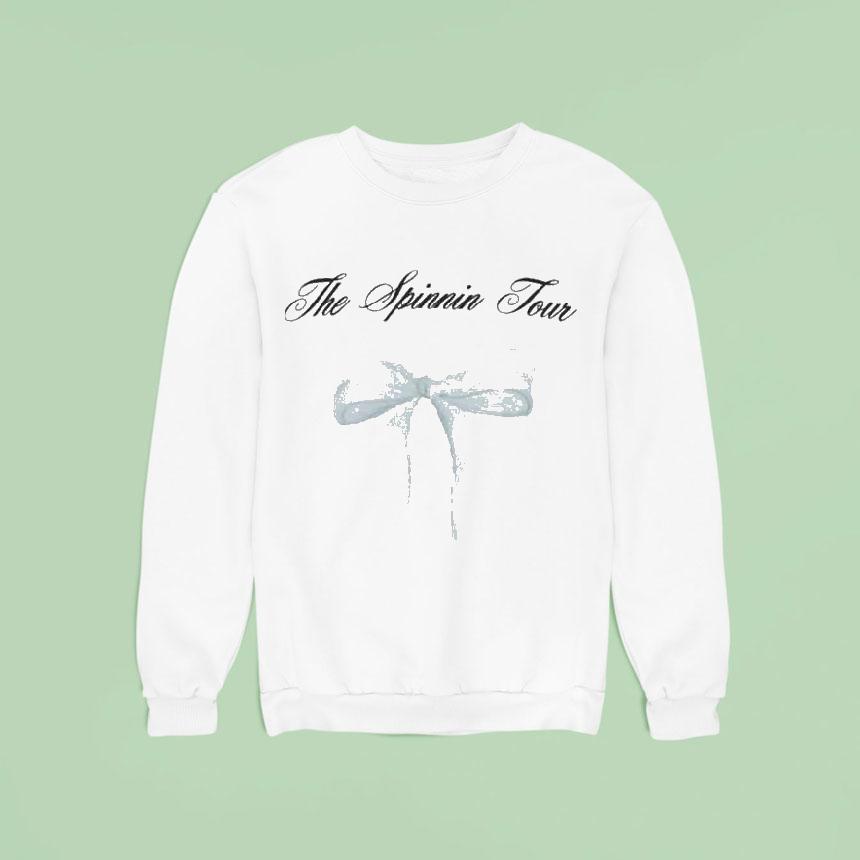 Madison Beer Bow The Spinnin Tour Bow S Sweatshirt Madison Beer Bow The Spinnin Tour Bow S Sweatshirt