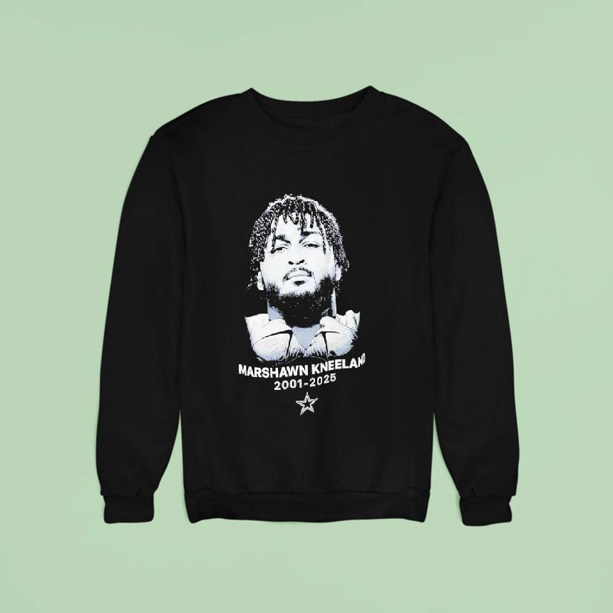 Marshawn Kneeland Dallas Cowboys Rest In Peace Sweatshirt Marshawn Kneeland Dallas Cowboys Rest In Peace Sweatshirt