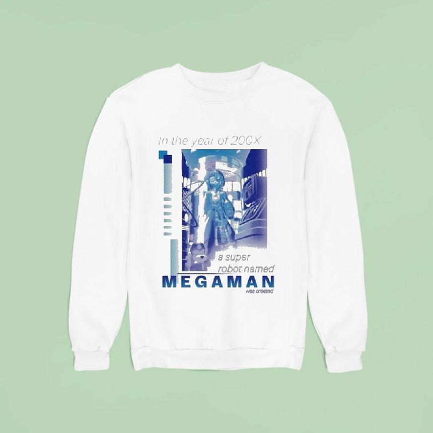 Mega Manin The Year Of X A Super Robot Named Sweatshirt Mega Manin The Year Of X A Super Robot Named Sweatshirt