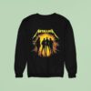 Metallica Seasons World Tour M Album Cover With Dates Sweatshirt