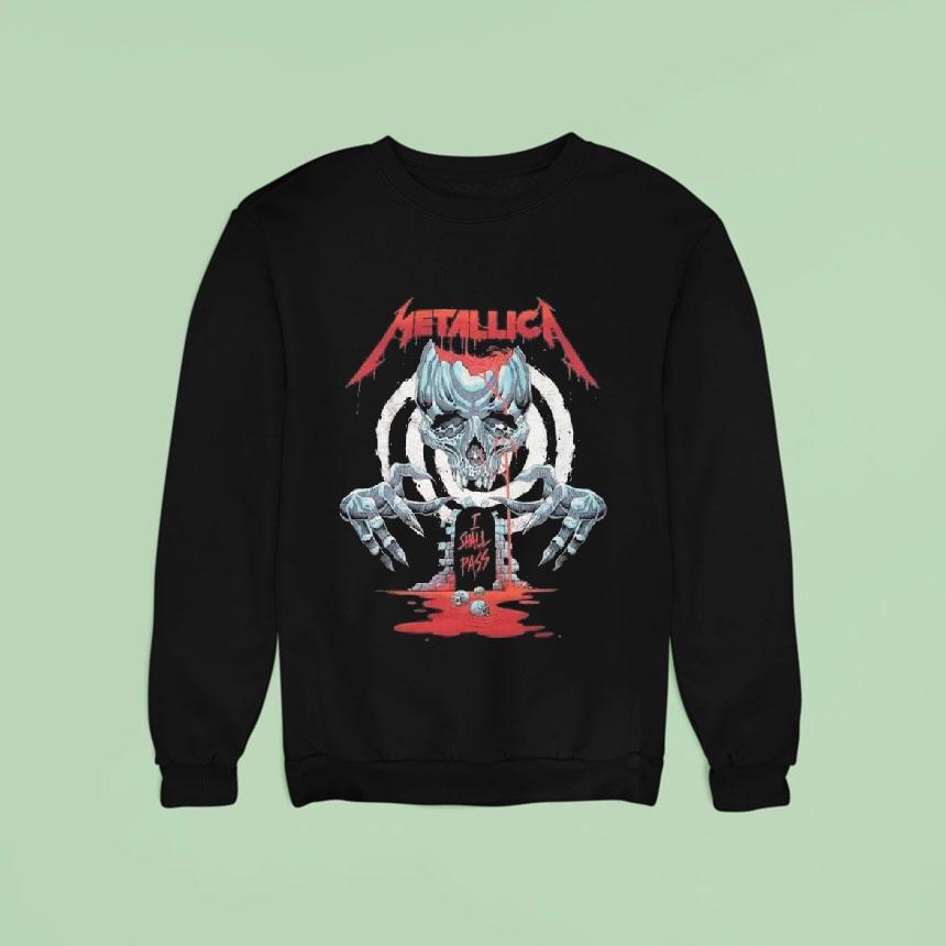 Metallica M World Tour I M Creeping Death Creeping Tour Sweatshirt Metallica M World Tour I M Creeping Death Creeping Tour Sweatshirt