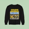Michigan Wolverines Live From The Big House Ann Arbor College Gameday Stadium Sweatshirt