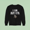 Minnesota Vikings I Am Antifa Against Fascism Sweatshirt